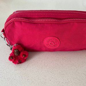 Kipling Gitroy Pencil Case Pink